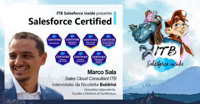 Prosegue il percorso di accreditamento e certificazione Salesforce di ITB